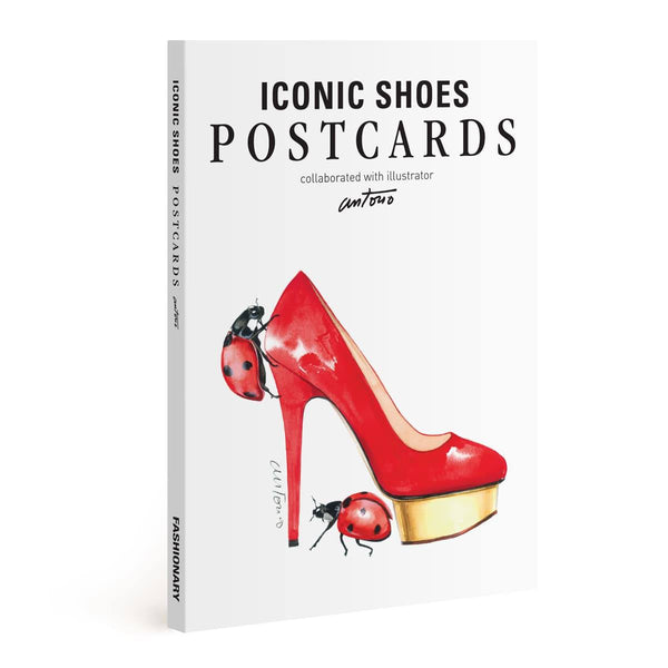Iconic Shoes Postcards Illustrated by Antonio Soares - Fashionary
- 1