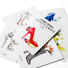 Iconic Shoes Postcards Illustrated by Antonio Soares - Fashionary
 - 3