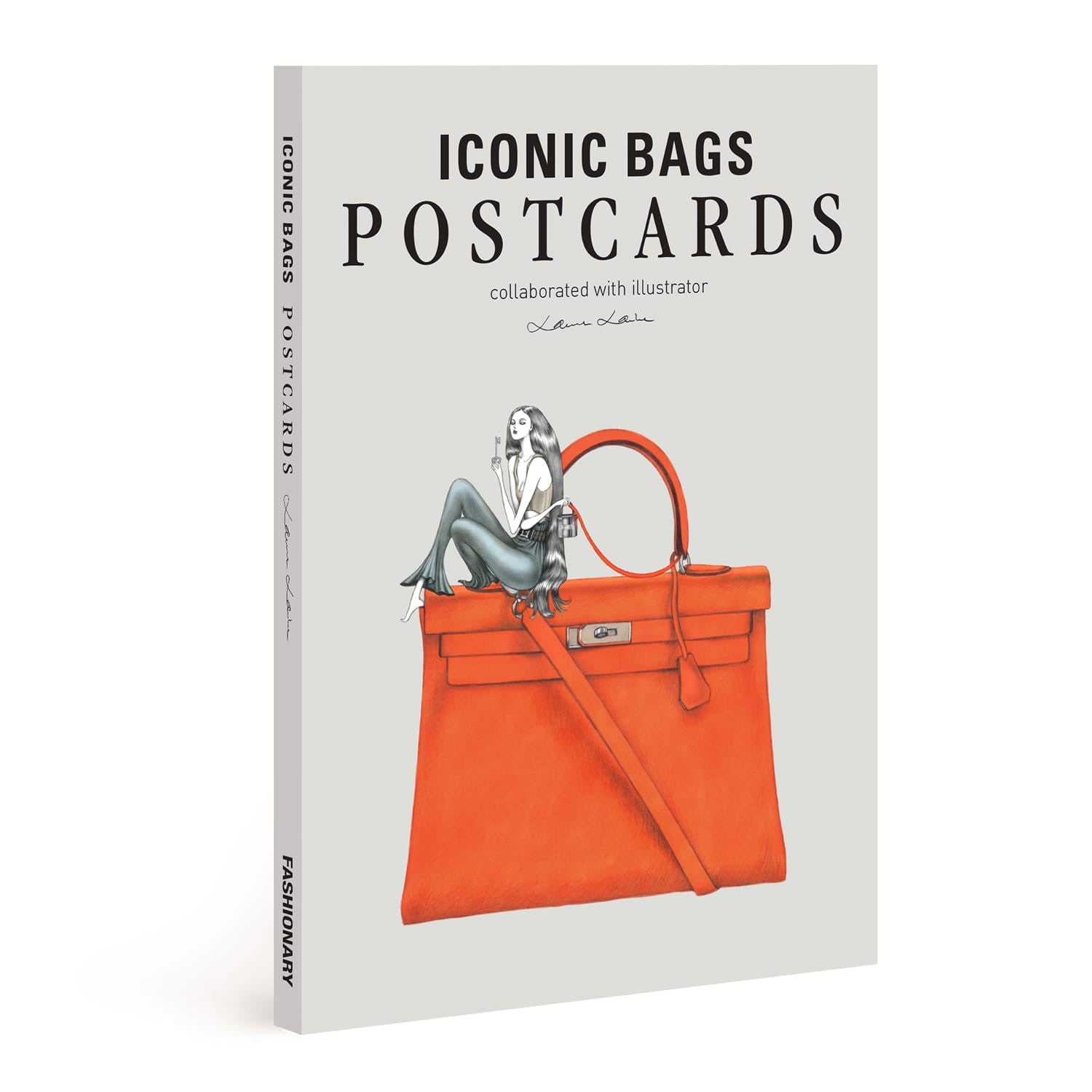 Iconic Bags Postcard Book Illustrated by Laura Laine – Fashionary